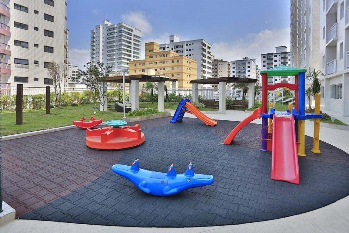 16º andar vista pro mar Praia Grande (Santos) Exterior foto